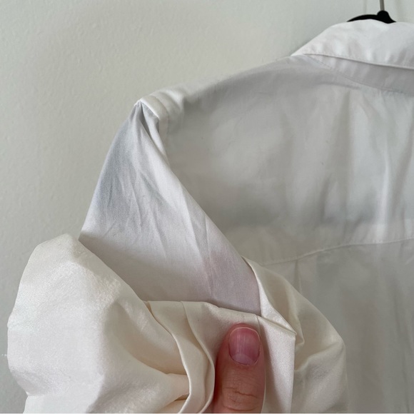 Clu shirtdress White collared Dress - Picture 6 of 6